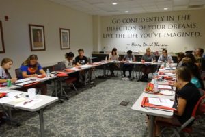 Students participate in a program to improve academic performance.