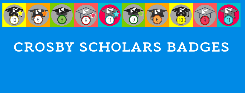 Crosby Scholars Badges