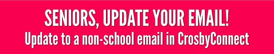 Stay connected!’ Join our LinkedIn Crosby Alumn i Group - 1